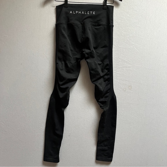 Alphalete Black Workout Leggings Sz L - Picture 4 of 10